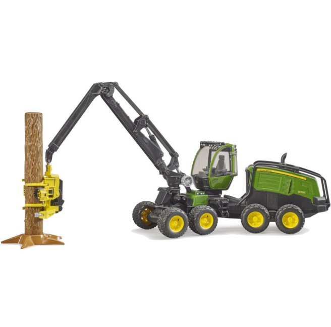 Bruder 02135 | Zabawka Harwester John Deere 1270G z pniem - foto 2 Bruder 02135 | Zabawka Harwester John Deere 1270G z pniem - foto 2
