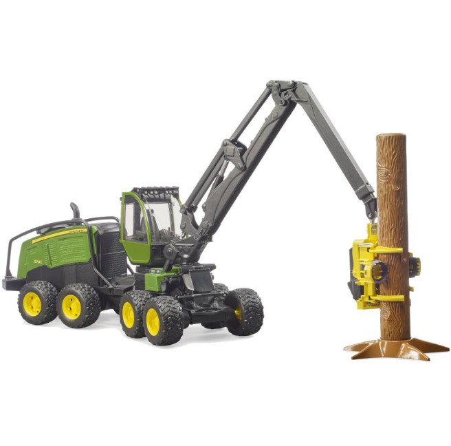Bruder 02135 | Zabawka Harwester John Deere 1270G z pniem - foto 3 Bruder 02135 | Zabawka Harwester John Deere 1270G z pniem - foto 3