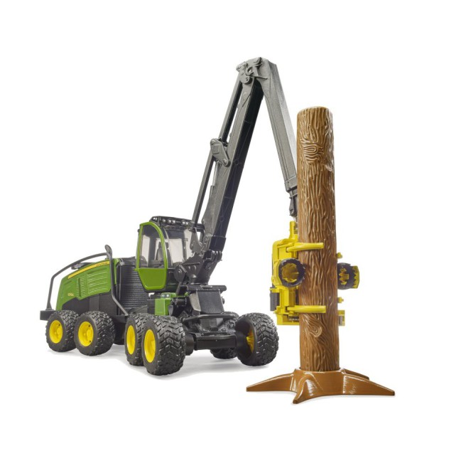 Bruder 02135 | Zabawka Harwester John Deere 1270G z pniem - foto 5 Bruder 02135 | Zabawka Harwester John Deere 1270G z pniem - foto 5