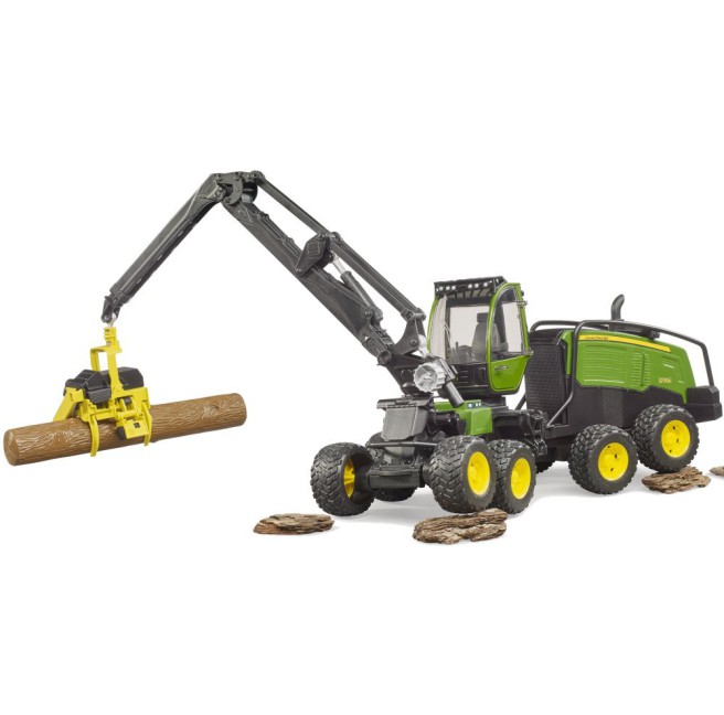 Bruder 02135 | Zabawka Harwester John Deere 1270G z pniem - foto 10 Bruder 02135 | Zabawka Harwester John Deere 1270G z pniem - foto 10