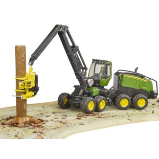 Bruder 02135 | Zabawka Harwester John Deere 1270G z pniem - foto 12 Bruder 02135 | Zabawka Harwester John Deere 1270G z pniem - foto 12
