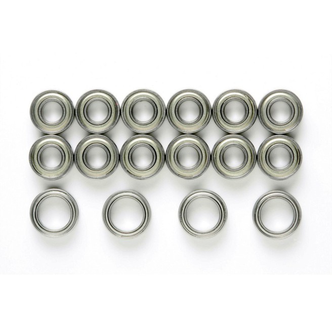 Aluminum Hex Screws 3x6mm for Tamiya RC Models (Set of 16)