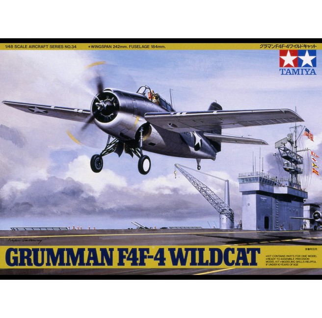 1/48 Grumman F4F-4 Wildcat Tamiya 61034