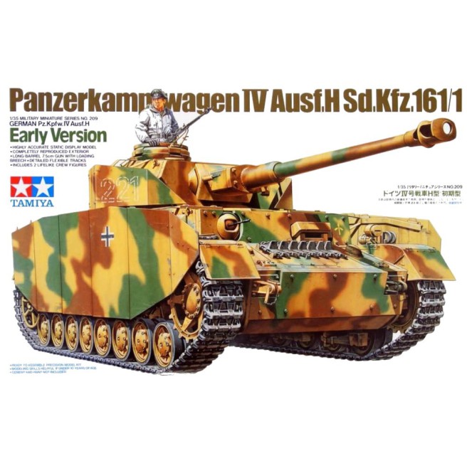 1/35 German PanzerKampfwagen IV Ausf. H Early Version Tamiya 35209