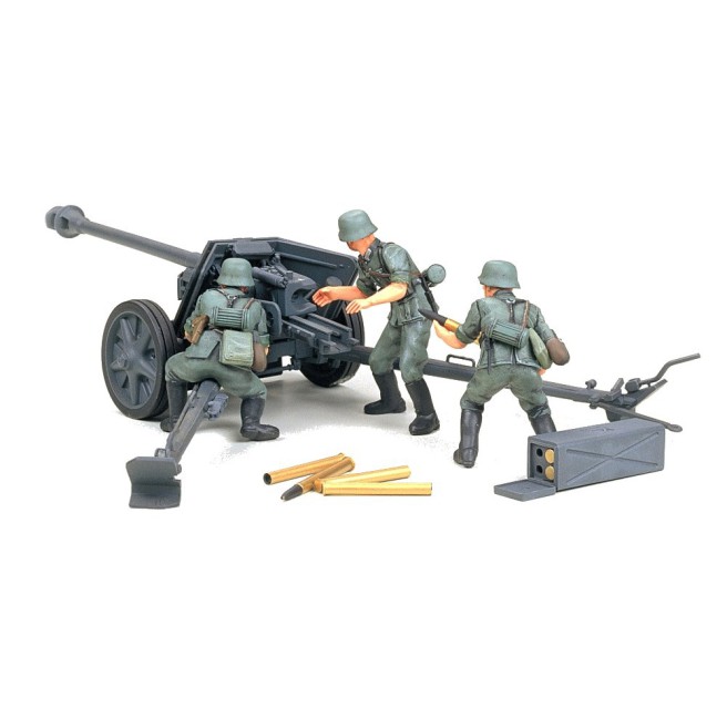 Tamiya 35047 1/35 German 75mm Anti Tank Gun - foto 1