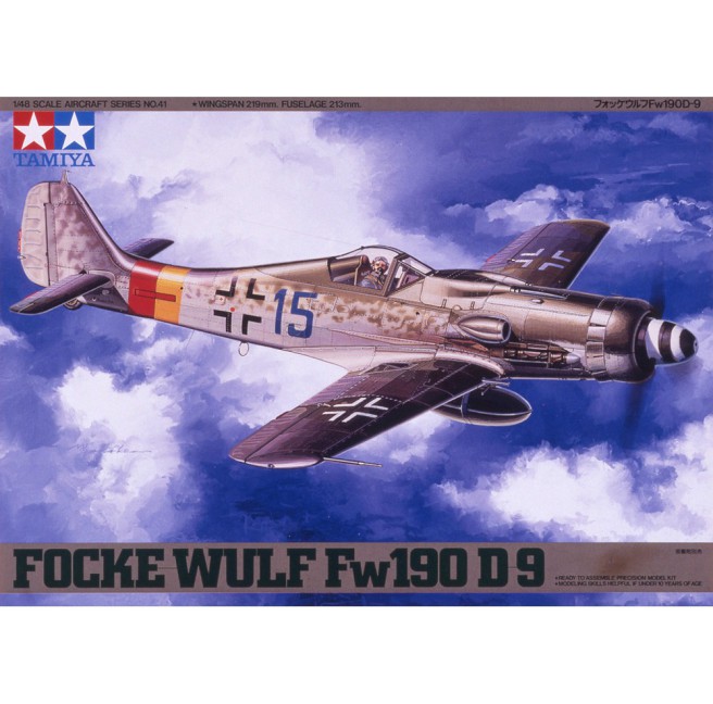 Tamiya 61041 1/48 Focke-Wulf Fw190 D-9 - foto 1