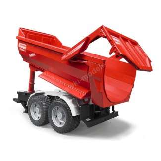 Bruder 02225 Przyczepa wywrotka rolnicza Krampe