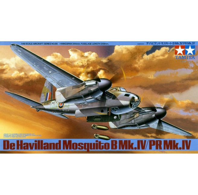 Tamiya 61066 1/48 De Havilland Mosquito B Mk.IV/PR Mk.IV - foto 1