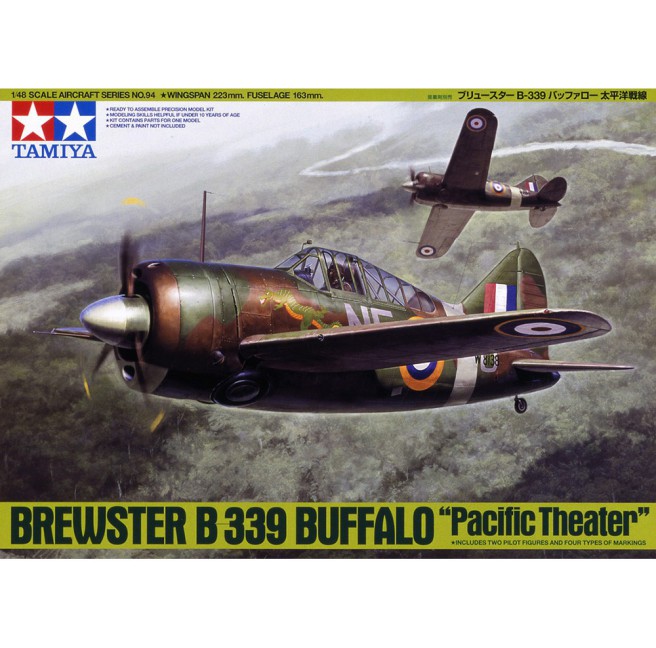 Tamiya 61094 1/48 Brewster B-339 Buffalo - foto 1