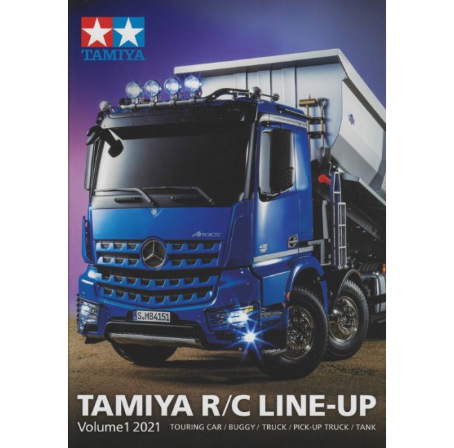 Katalog RC Line Up Vol.1 2021 ENG | Tamiya 64432