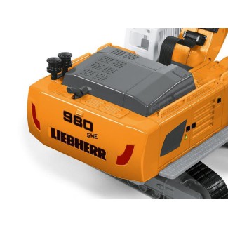 Zdalnie sterowana koparka Liebherr R980 SME 1/32 | Siku 6740