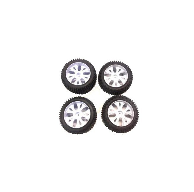 XL Line 4WD 1:10 Buggy Wheels by DF Models 6070