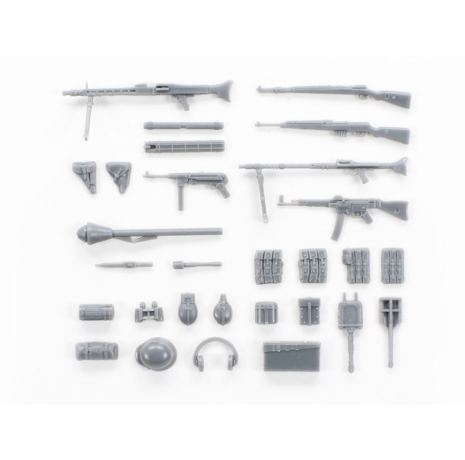 WWII Wehrmacht Infantry Figures Kit 1/48 by Tamiya