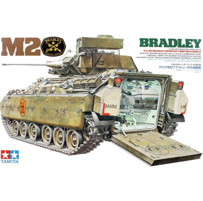 Tamiya 35132 1/35 US M2 Bradley IFV - foto 1