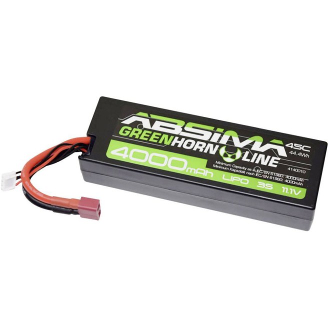 11.1V 4000mAh LiPo Battery 50C by Absima
