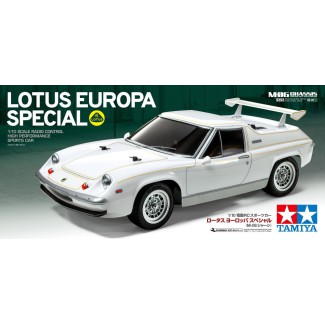 Zdalnie sterowany samochód Lotus Europa M-06 | Tamiya 58698