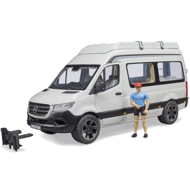 MB Sprinter Camper Toy with Figure | Bruder 02672