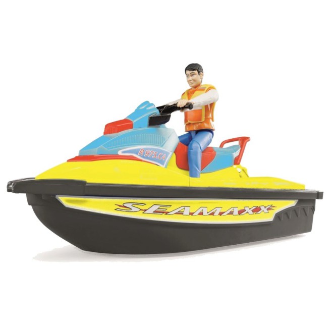 Water Scooter Toy with Figurine | Bruder 09042
