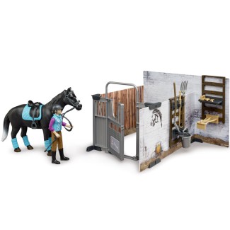 Bruder 62506 | Stable Toy | bWorld Horse Rider Figure