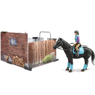 Bruder 62506 | Stable Toy | bWorld Horse Rider Figure