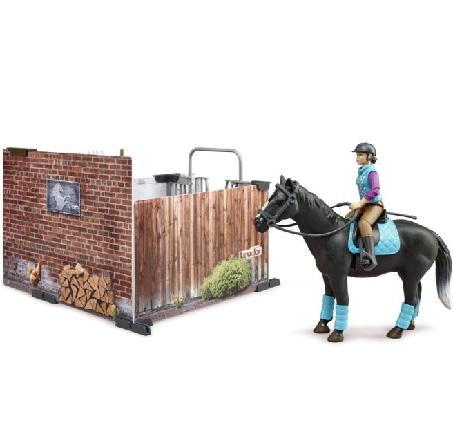 Bruder 62506 | Stable Toy | bWorld Horse Rider Figure