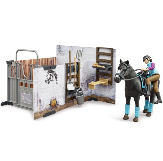 Bruder 62506 | Stable Toy | bWorld Horse Rider Figure