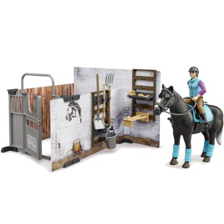 Bruder 62506 | Stable Toy | bWorld Horse Rider Figure