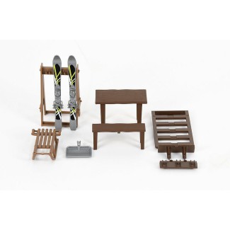 Mountain Cabin Accessories Pack II - Outdoor Toy Set
