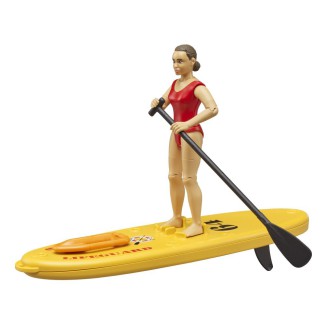 Bruder 62660 BWorld | Zabawka figurka ratowniczki wodnej