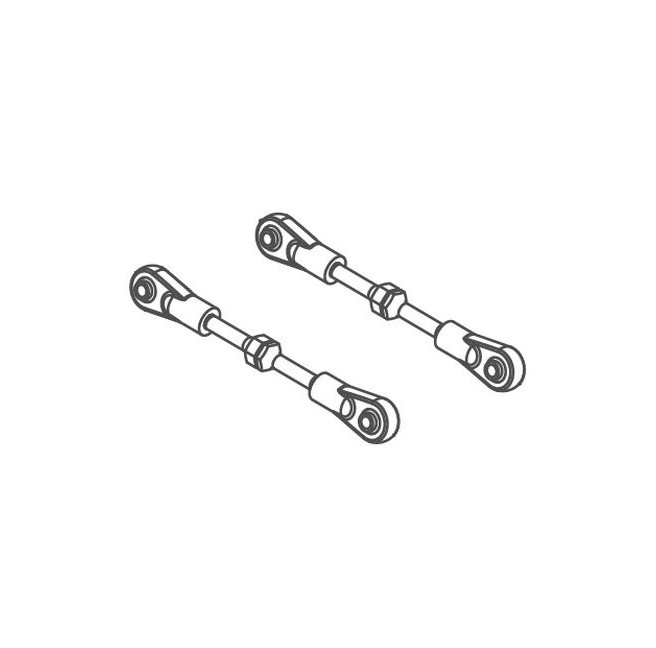 Rear Adjustable Rods 70-78 for ADB1.4BL Desert Buggy