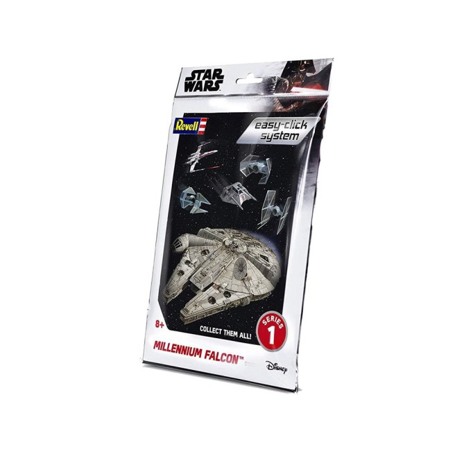 Star Wars Millennium Falcon Easy Click Model Kit
