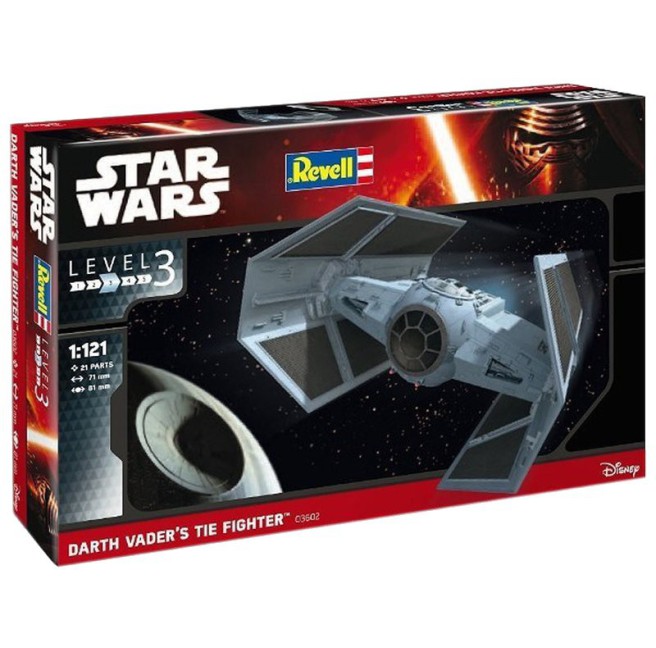 Star Wars Darth Vaders TIE Fighter Modellbausatz 1:121 - Revell 03602