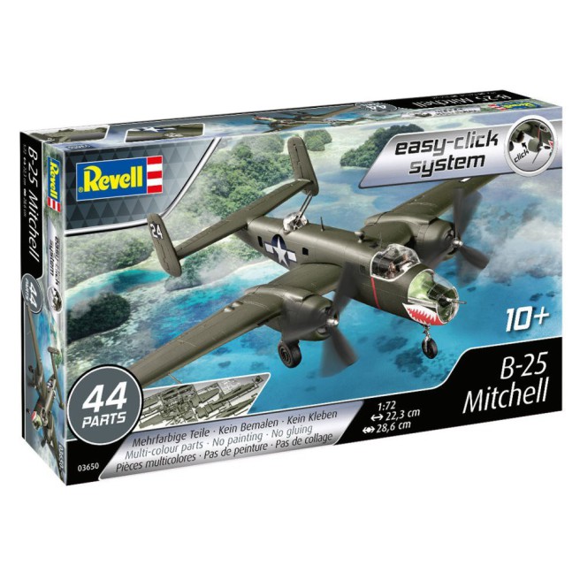 B-25 Mitchell Easy Click Model Kit by Revell