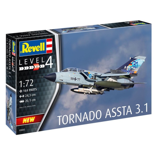 1/72 Samolot do sklejania Tornado ASSTA 3.1 | Revell 03842