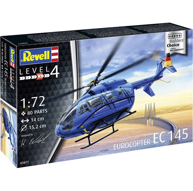 1/72 Helikopter do sklejania EC 145 | Revell 03877