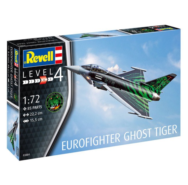 1/72 Samolot do sklejania Eurofighter Ghost Tiger | Revell 03884