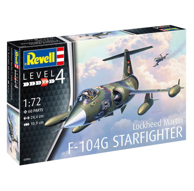1/72 Samolot do sklejania F-104G Starfighter | Revell 03904