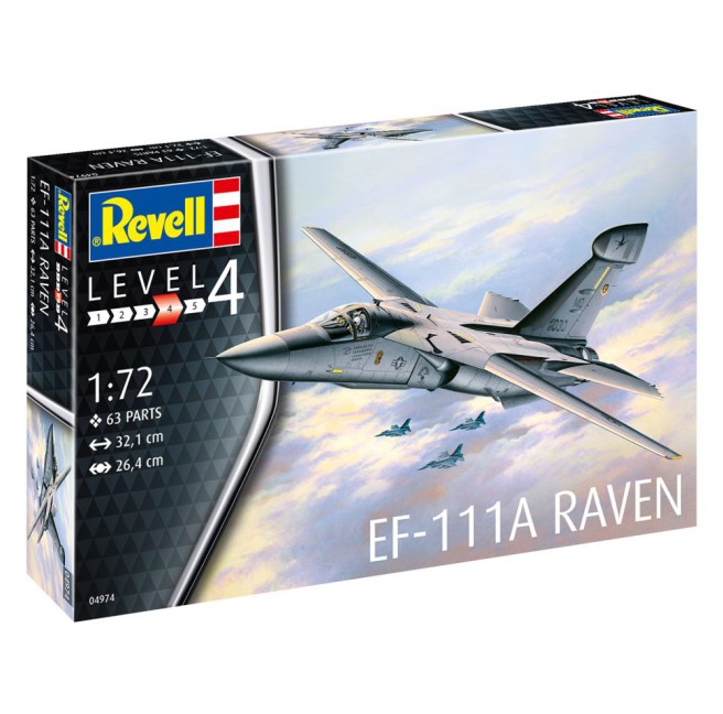 EF-111A Raven Model Kit 1:72 by Revell