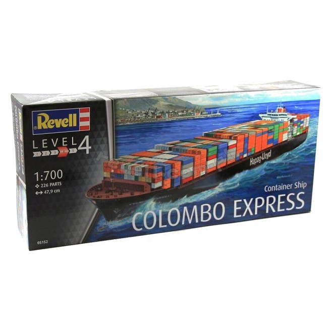 Revell 05152 Colombo Express Containerschiff 1:700 Modellbausatz