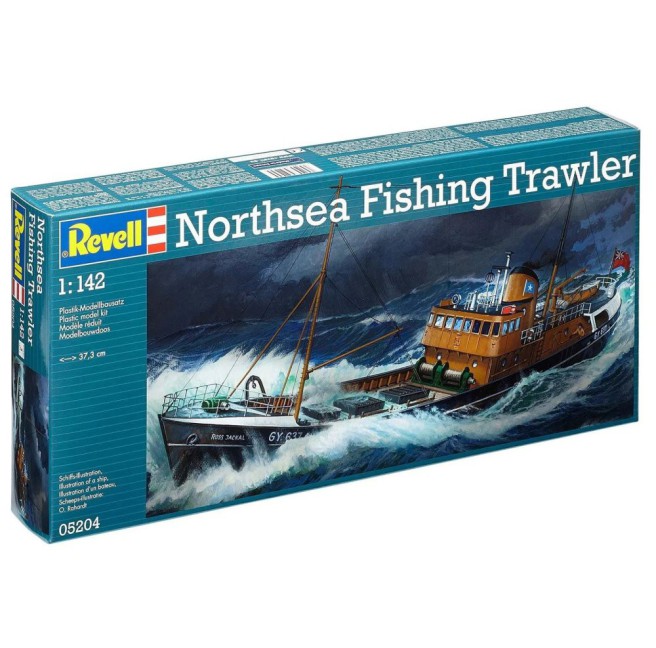 Revell 05204 Nordsee Fischereischlepper Modellbausatz 1:142