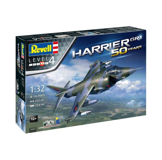 1/32 Harrier GR.1 samolot do sklejania | Revell 05690