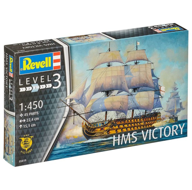 HMS Victory Model Kit 1:450 by Revell