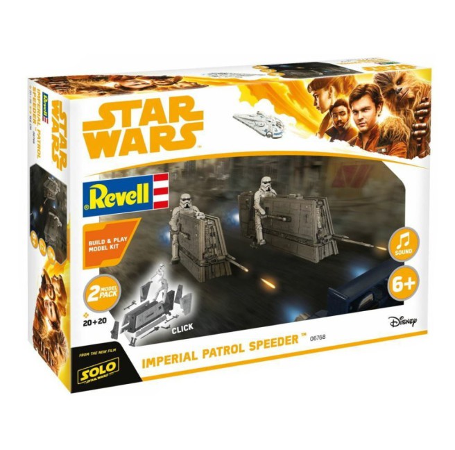 Imperial Patrol Speeder Assembly Kit with Sound Effects