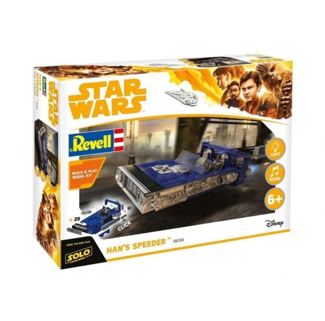Han's Speeder Assembly Model Kit with Light and Sound Effects