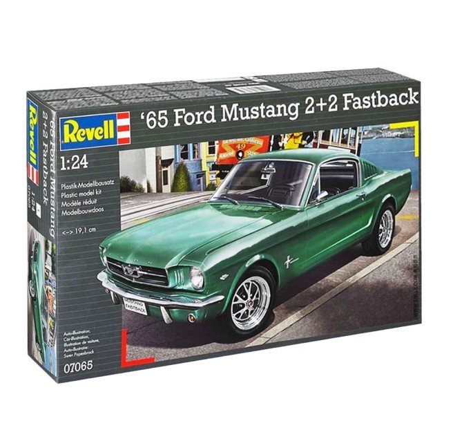 Ford Mustang 65 1:24 Scale Model Kit by Revell