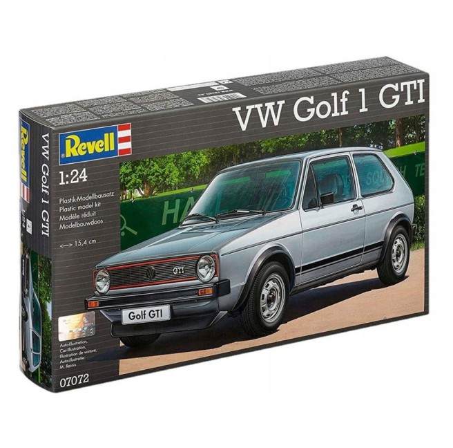 Volkswagen Golf 1 GTI Scale Model Kit 1/24 by Revell 07072
