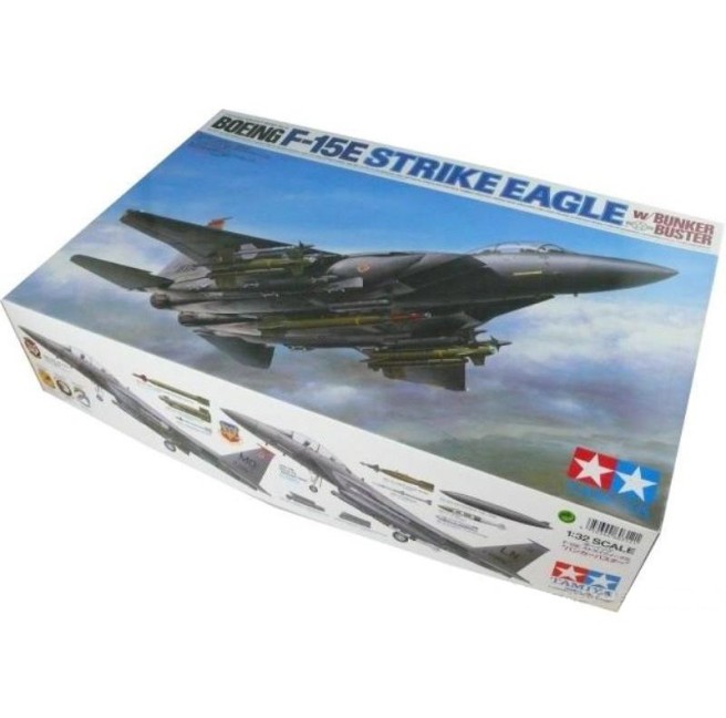 タミヤ F-15E Strike Eagle & F-14A Tomcat 1/32 Boeing F-15E Strike Eagle w/Bunker Buster Tamiya 60312