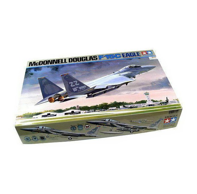 TAMIYA 1/32 F-15C EAGLE プラモデル McDonnell Douglas F-15C Eagle Model Kit 1/32 Scale - Tamiya