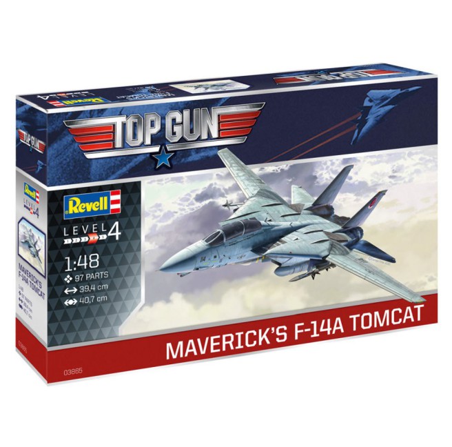 F-14A Tomcat Model Kit 1:48 Scale by Revell