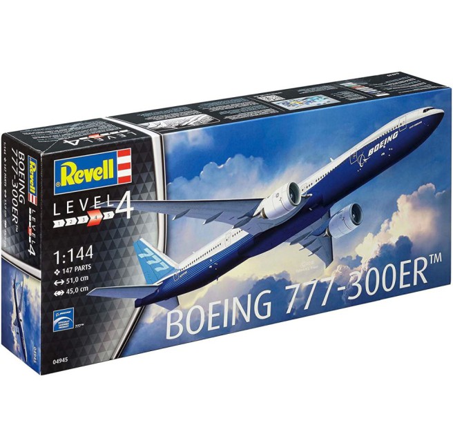 1/144 Samolot do sklejania Boeing 777-300ER | Revell 04945